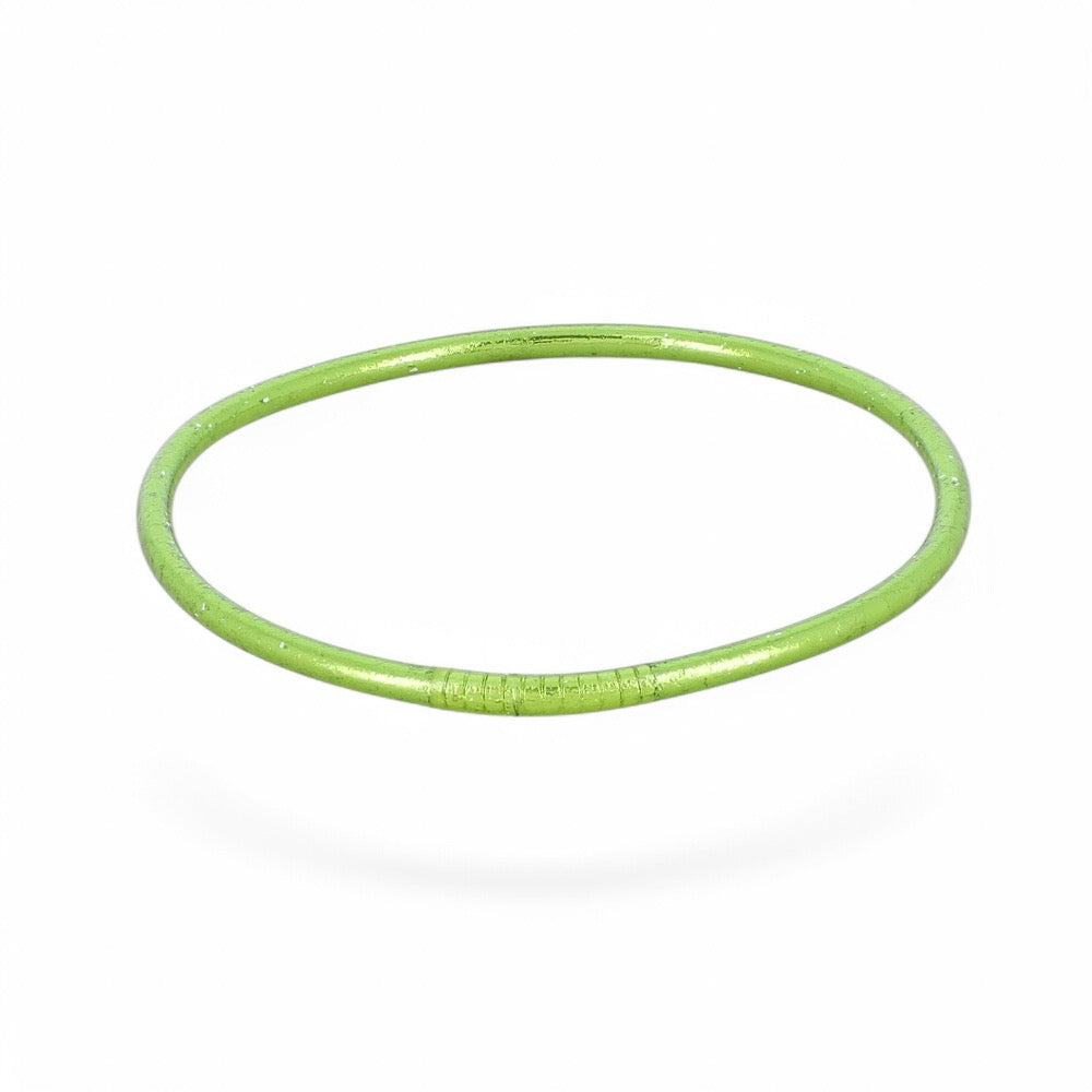 Jonc Bouddhiste fin olive
